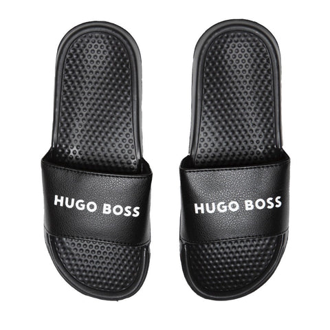 ΠΑΝΤΟΦΛΕΣ - HUGO BOSS ΜΑΥΡΕΣ